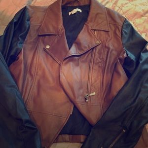 Michael Kors assemetrical l l noto jacket New